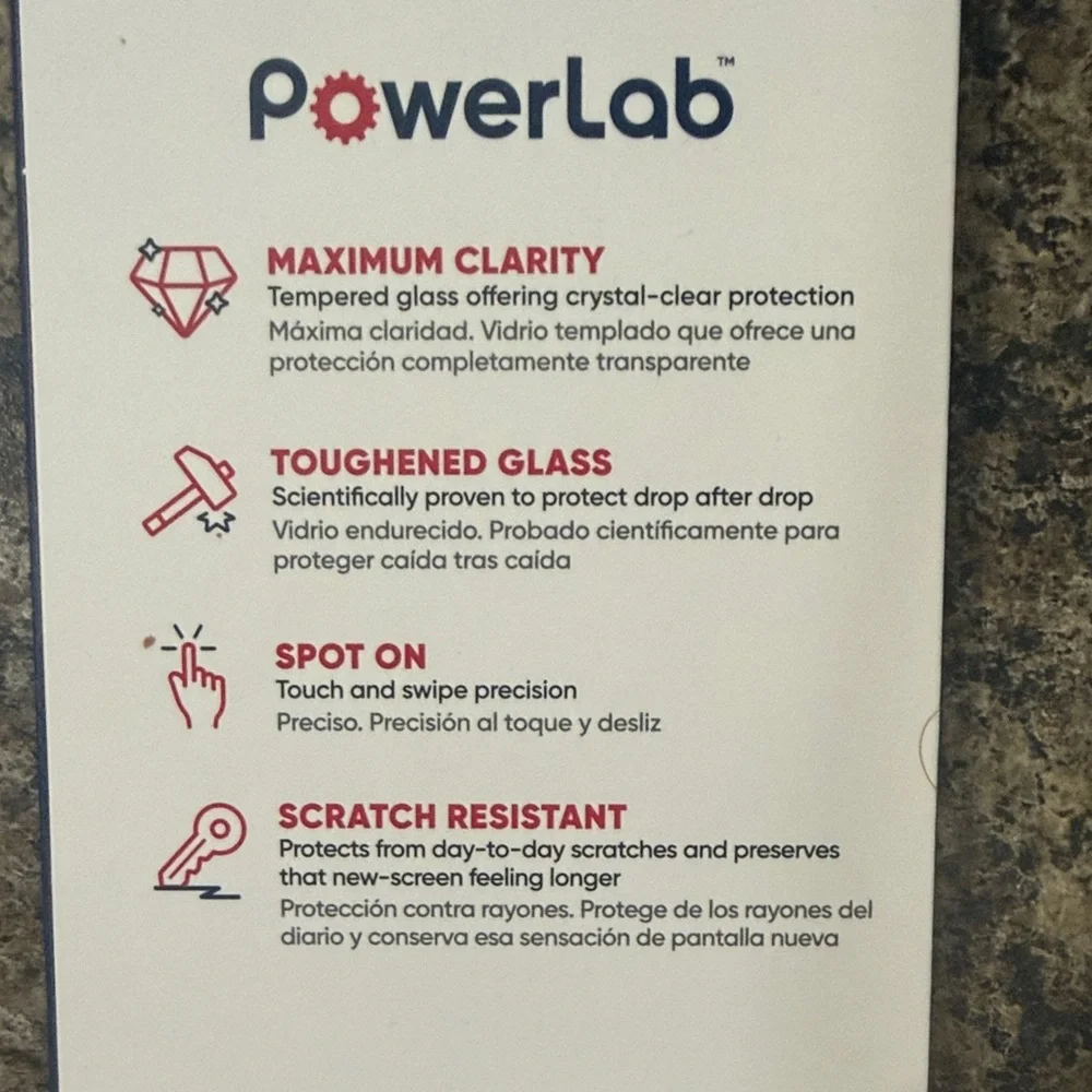 #78 Powerlab High Definition Glass Screen Protector for Samsung Galaxy A15 5G - Picture 2 of 4